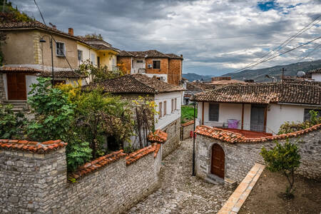 Casas antiguas en Berat