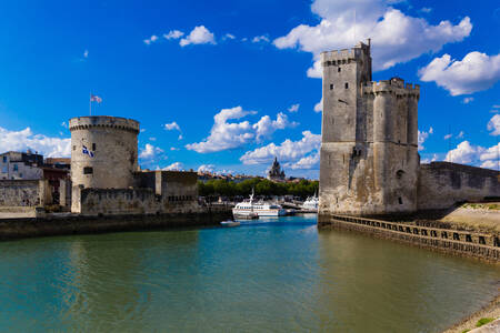 Entrance to the Old Harbour in La Rochelle
