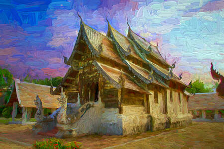 Храм Ват Интарават