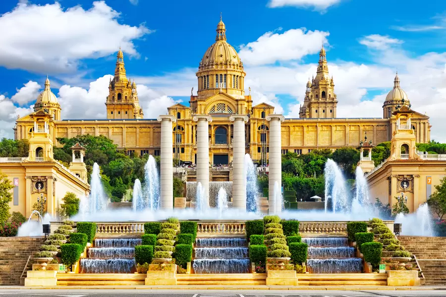 National Palace i Barcelona
