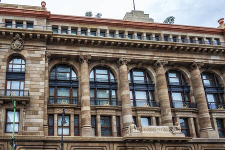 Η πρόσοψη του Μουσείου της Τράπεζας του Μεξικού