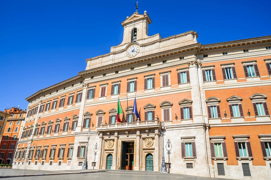 Palazzo Montecitorio à Rome