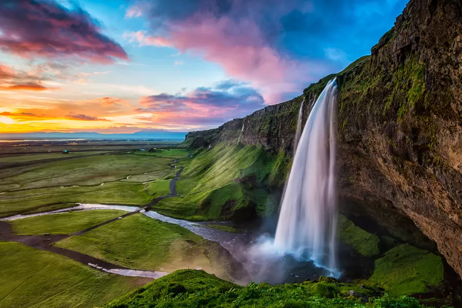 Seljalandsfoss vízesés