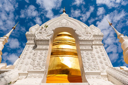 Architecture of Wat Suan Temple Doc