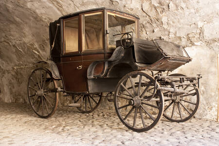 Old horse carriage