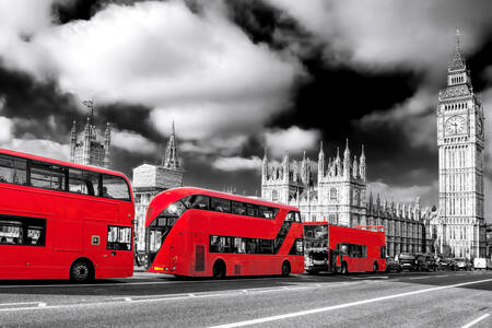 Londen rode bus