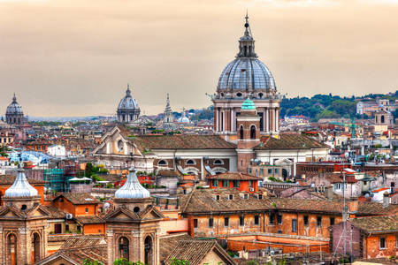 Widok Rzymu