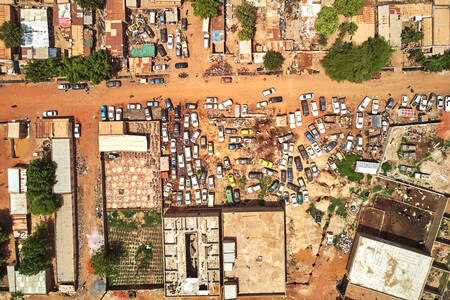 Bamako'nun görünümü