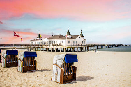 The beach in Ahlbeck