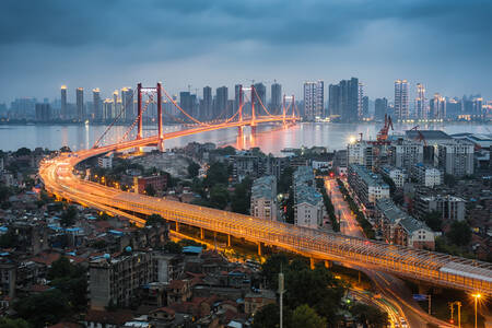 Wuhan at Night