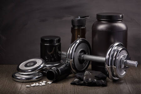 Accesorii sportive și gantere