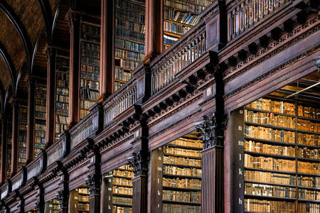 Alte Bibliothek im Museum von Plantin-Moretus