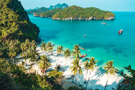 Strand im Ang Thong Nationalpark