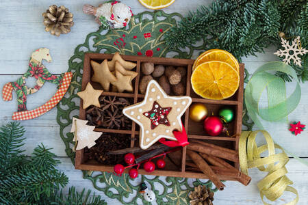 Biscuits au gingembre et épices