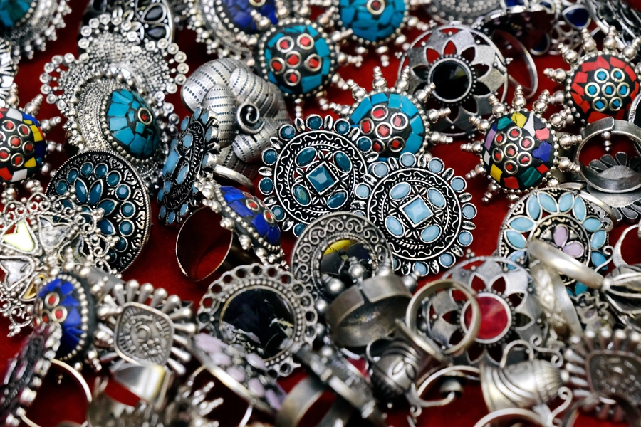 Colorful Indian Rings