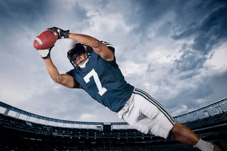 jogador de futebol americano