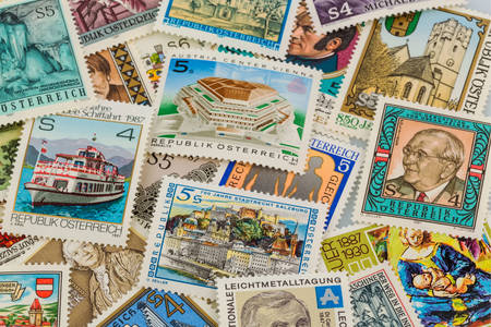 Rakouské známky