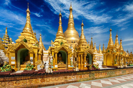 Pagoda Shwedagon, Yangon