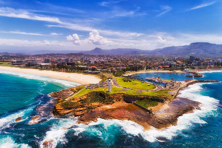 View of the city of Wollongong