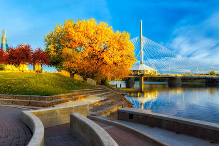 Podzim ve Winnipegu