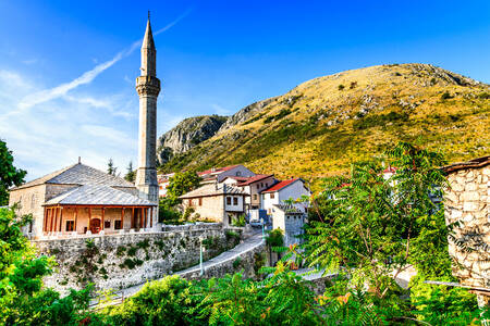 Mezquita en Mostar