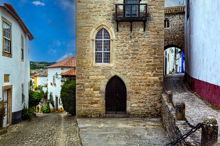 Streets in Obidos