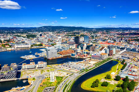 Dzielnica Centrum w Oslo
