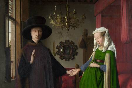 Ян ван Ейк: „Портрет на Джовани Арнолфини и съпругата му“