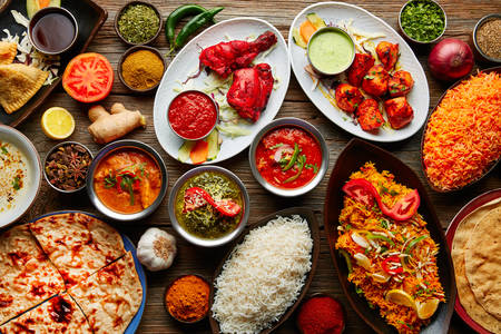 Indické jedlo