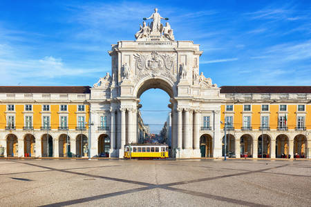 Arco na Praça do Mercado