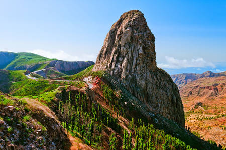 Roque de Agando mountain