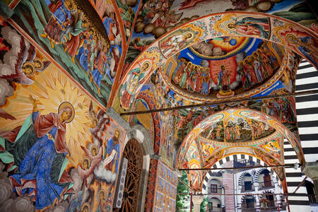 Frescoes of the Rila Monastery
