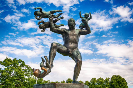 Vigelandski park skulptura