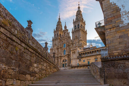 Kathedraal van Sint-Jacobus in Santiago de Compostela