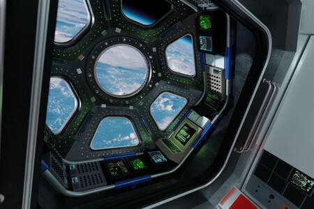 Spaceship porthole