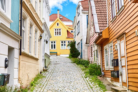 The streets of Bergen