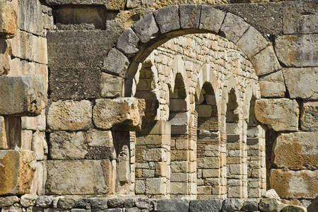 The ruins of the city of Volubilis