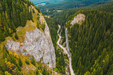 Gorges in the Carpathians