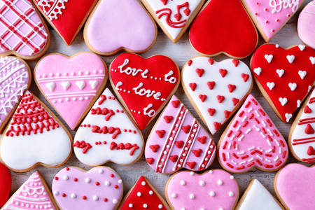 Kekse für den Urlaub der Liebe