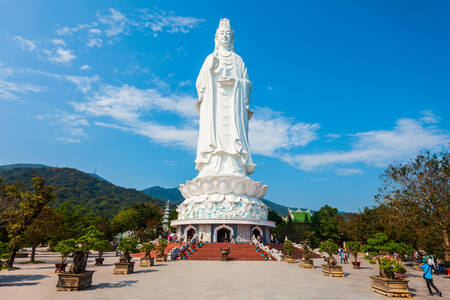 Buddha-szobor Da Nang városában