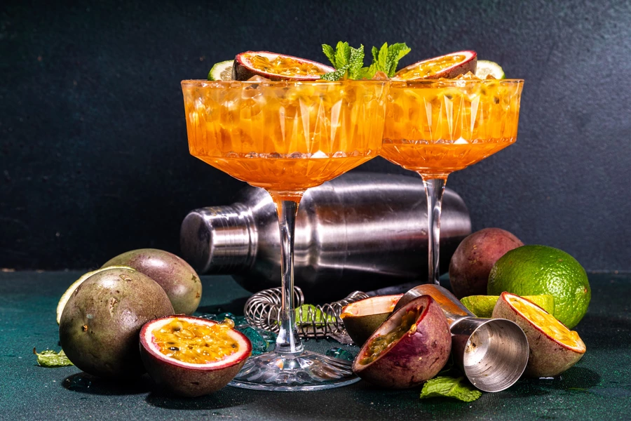 Passion Fruit Martini Cocktail