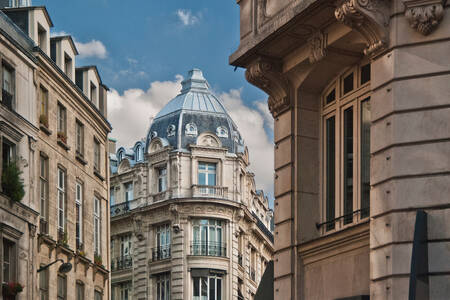 Paris'teki apartman binaları