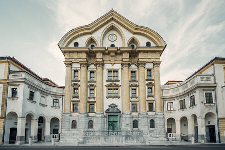 Ursuline Church of the Holy Trinity in Ljubljana