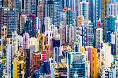 Hongkongs skyskrapere