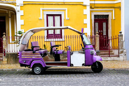 Tuk-Tuk in Lisbon