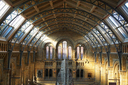 Hintze Hall in het Historical Museum of London