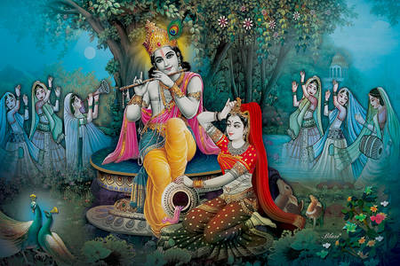 Radha et Krishna