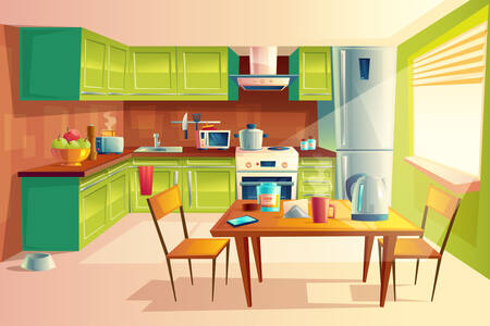 Kuchyňa-jedáleň