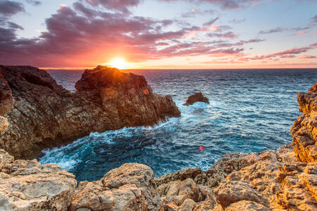 Sunset in Menorca