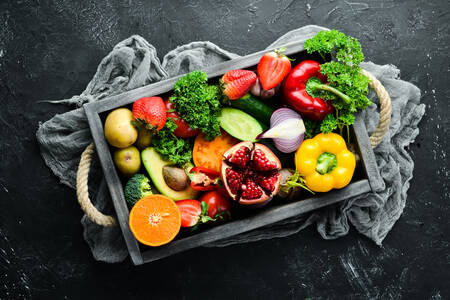 Frutas, vegetais e bagas